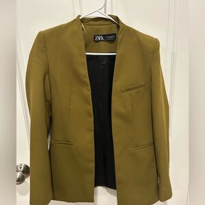 Brand New Green Zara Blazer